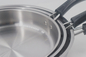 Customk Stainless Steel Saute Pan , Fashional Design Stainless Steel Skillet